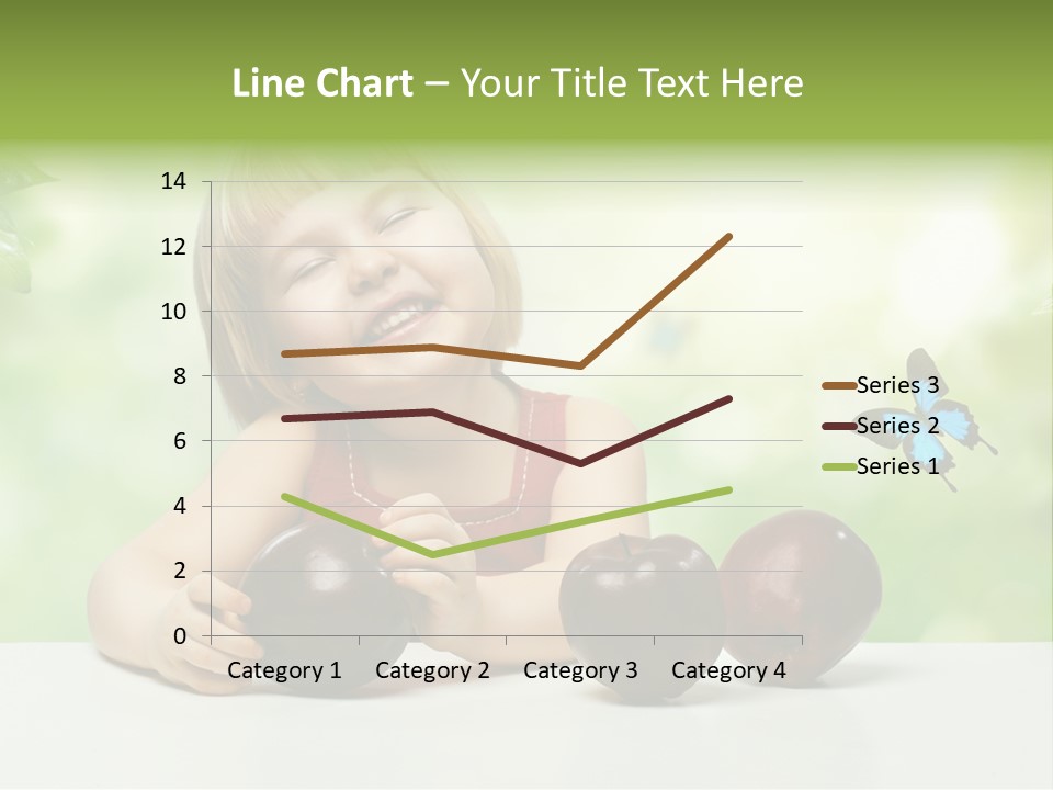 Cute Enjoyment Child PowerPoint Template