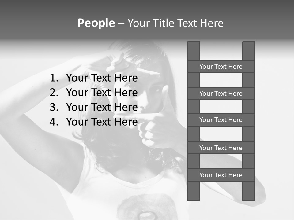 Young Single See PowerPoint Template