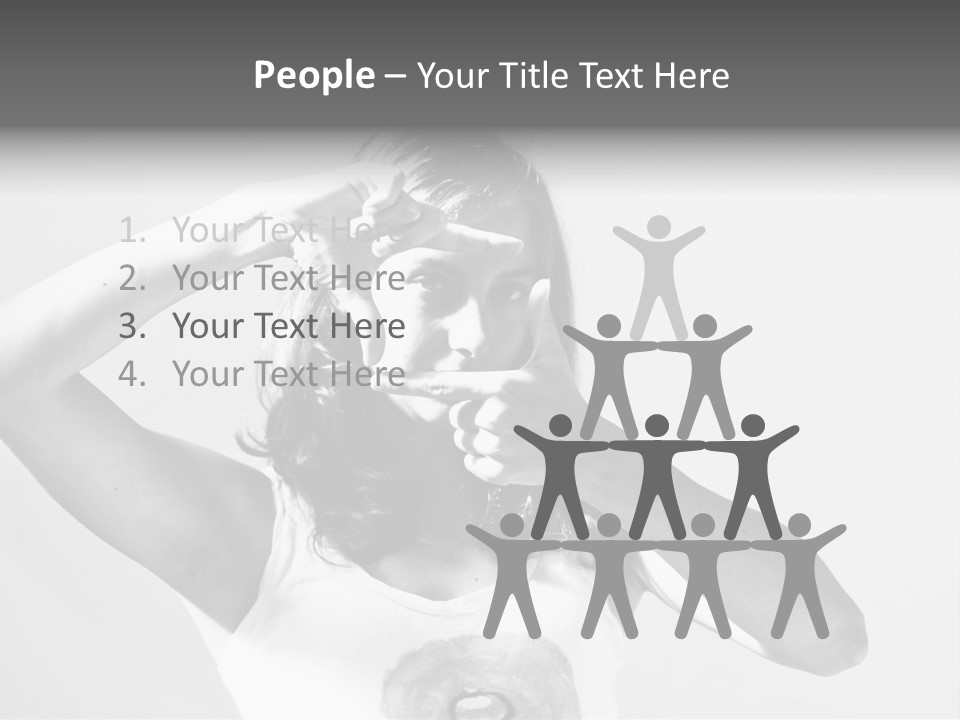 Young Single See PowerPoint Template