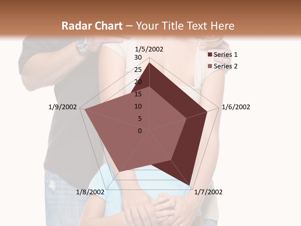 Horizontal Happy Togetherness PowerPoint Template