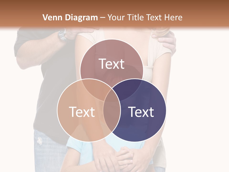 Horizontal Happy Togetherness PowerPoint Template