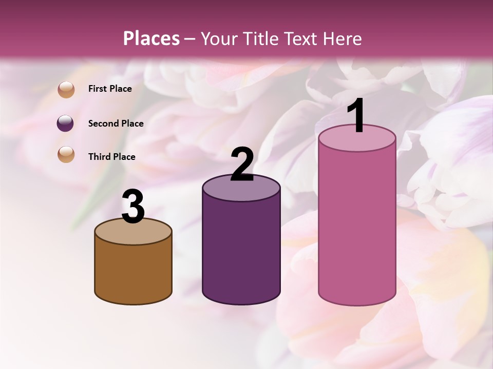 Colorful Violet Decor PowerPoint Template