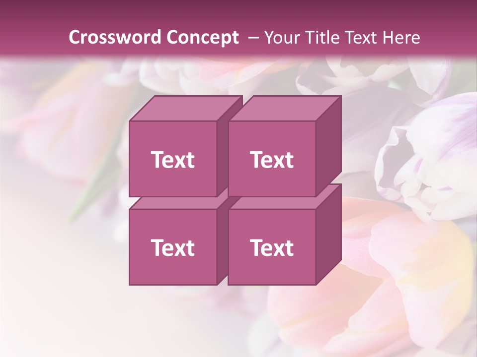 Colorful Violet Decor PowerPoint Template