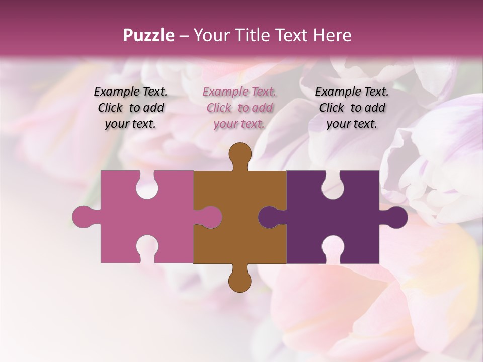 Colorful Violet Decor PowerPoint Template