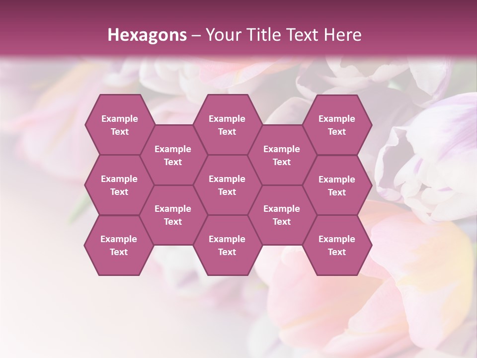 Colorful Violet Decor PowerPoint Template