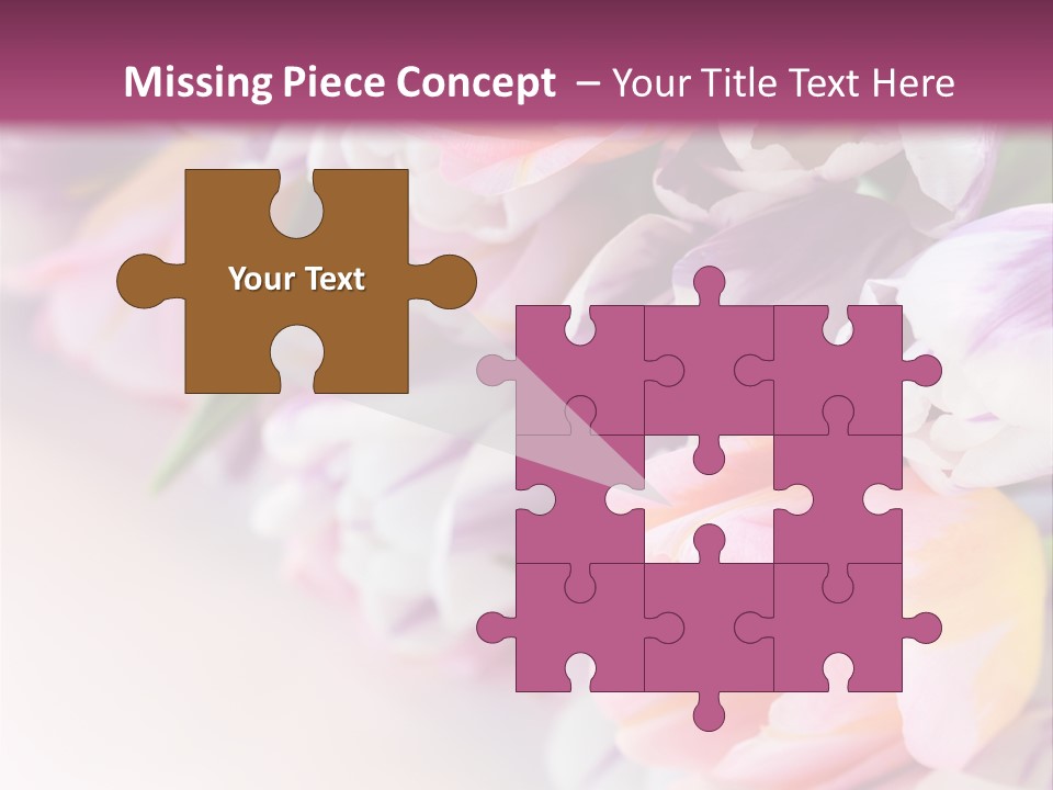 Colorful Violet Decor PowerPoint Template