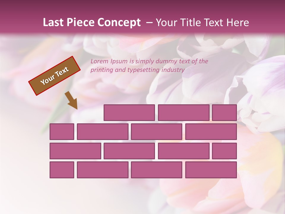 Colorful Violet Decor PowerPoint Template