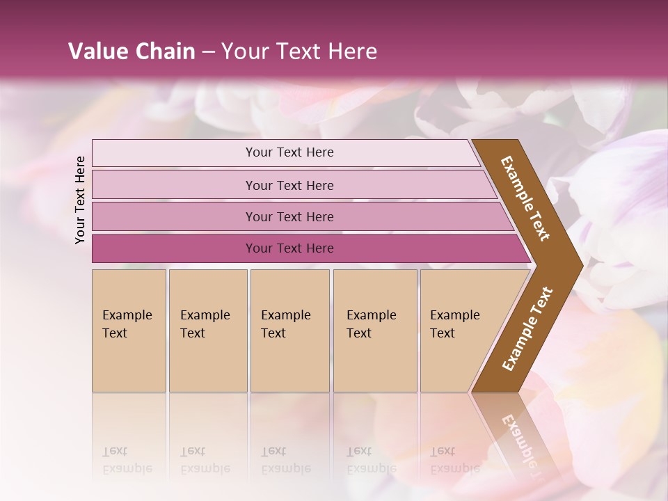 Colorful Violet Decor PowerPoint Template