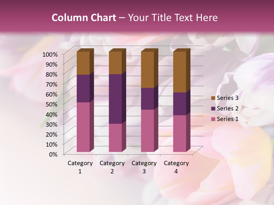 Colorful Violet Decor PowerPoint Template