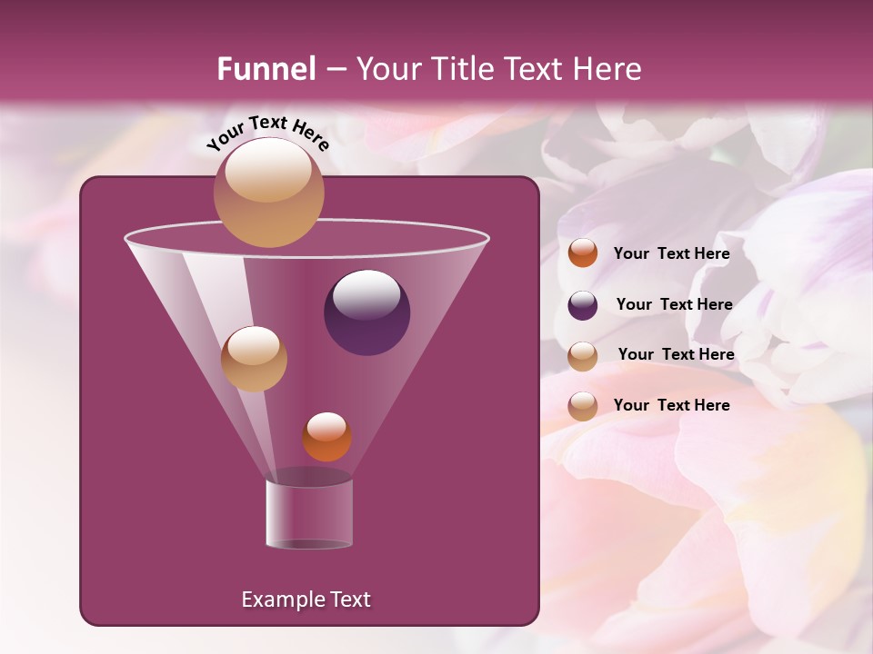 Colorful Violet Decor PowerPoint Template