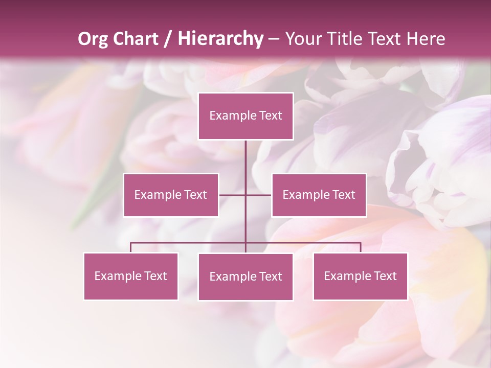Colorful Violet Decor PowerPoint Template