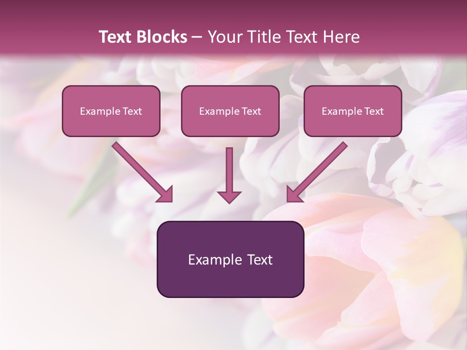 Colorful Violet Decor PowerPoint Template