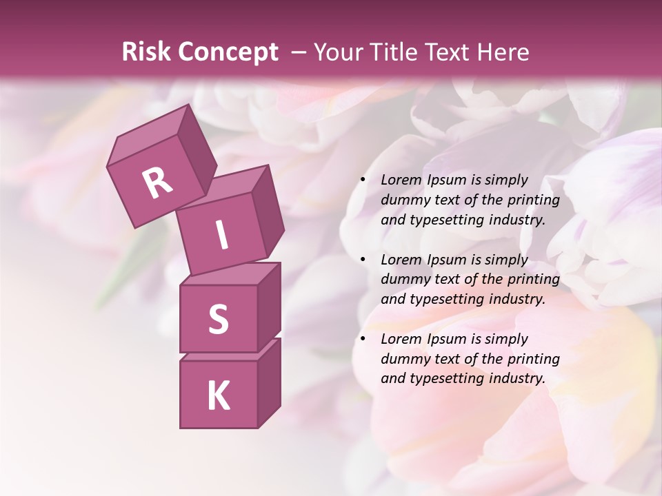 Colorful Violet Decor PowerPoint Template