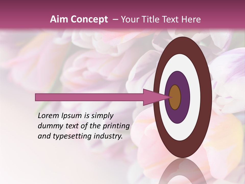 Colorful Violet Decor PowerPoint Template