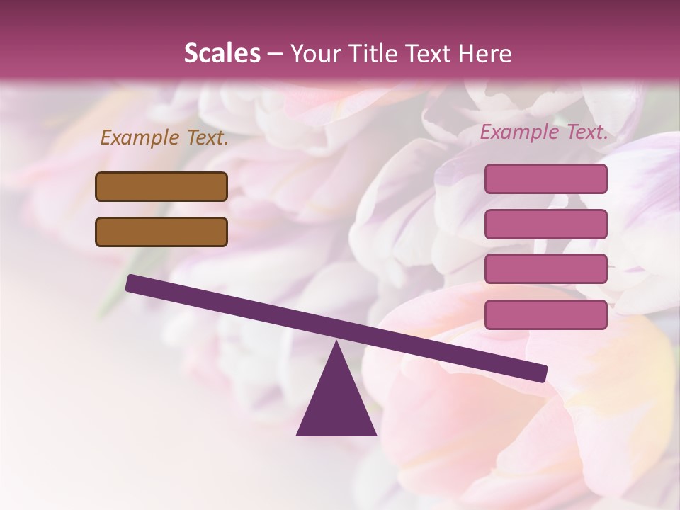Colorful Violet Decor PowerPoint Template