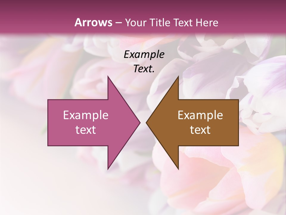 Colorful Violet Decor PowerPoint Template