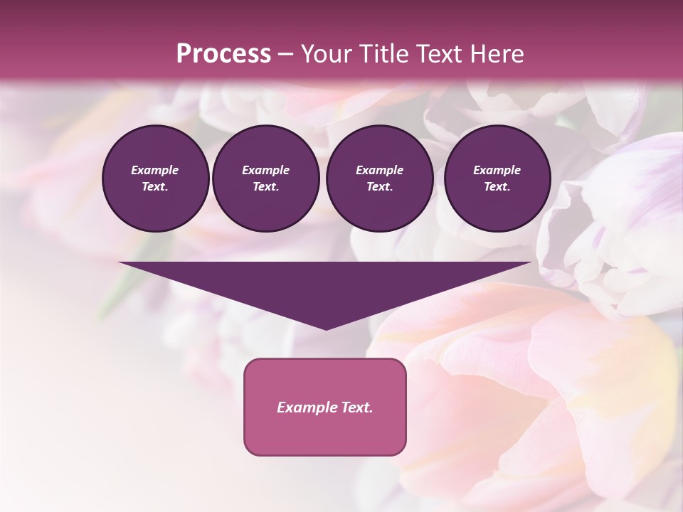 Colorful Violet Decor PowerPoint Template
