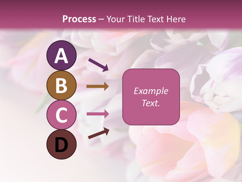 Colorful Violet Decor PowerPoint Template