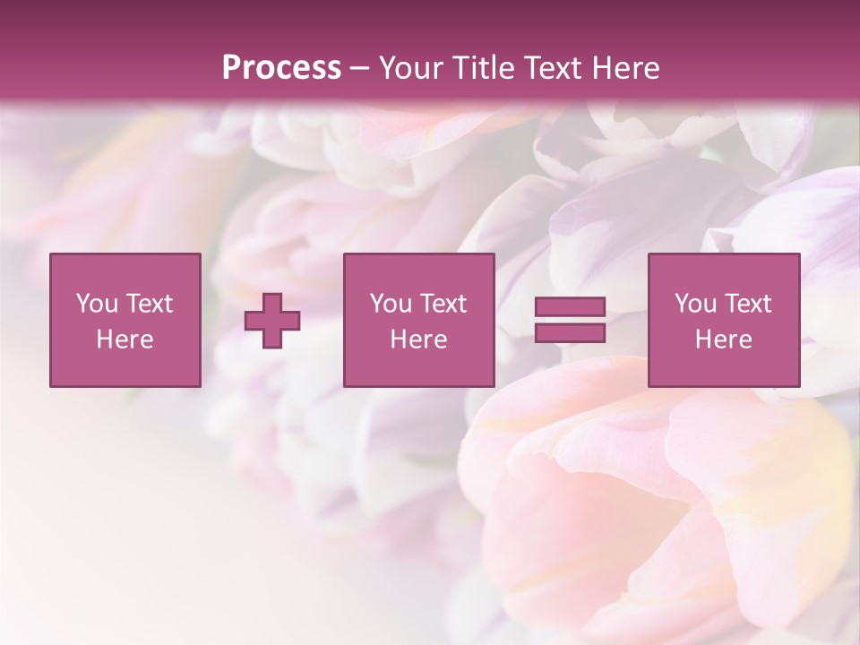 Colorful Violet Decor PowerPoint Template