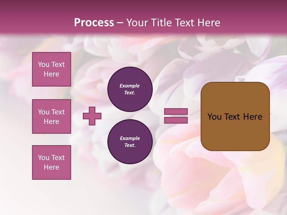 Colorful Violet Decor PowerPoint Template