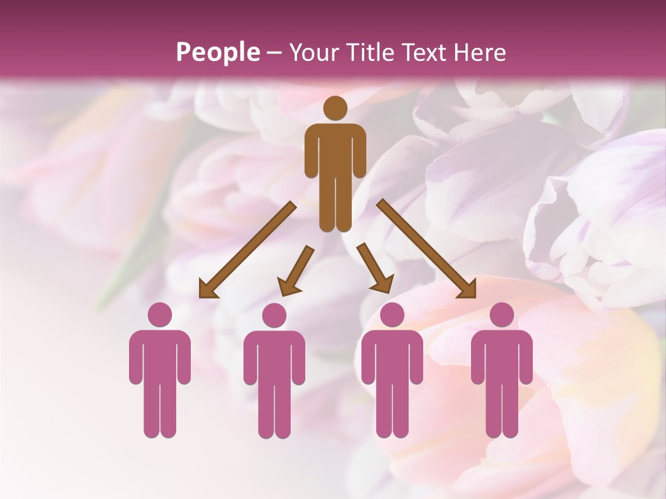 Colorful Violet Decor PowerPoint Template