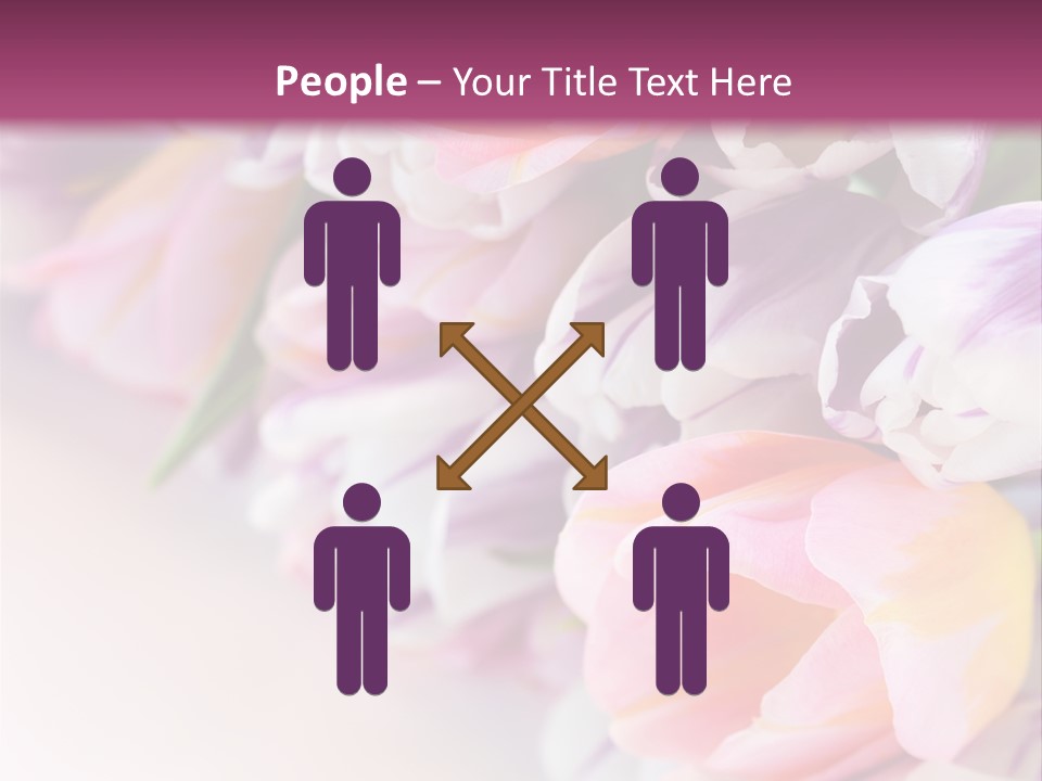 Colorful Violet Decor PowerPoint Template