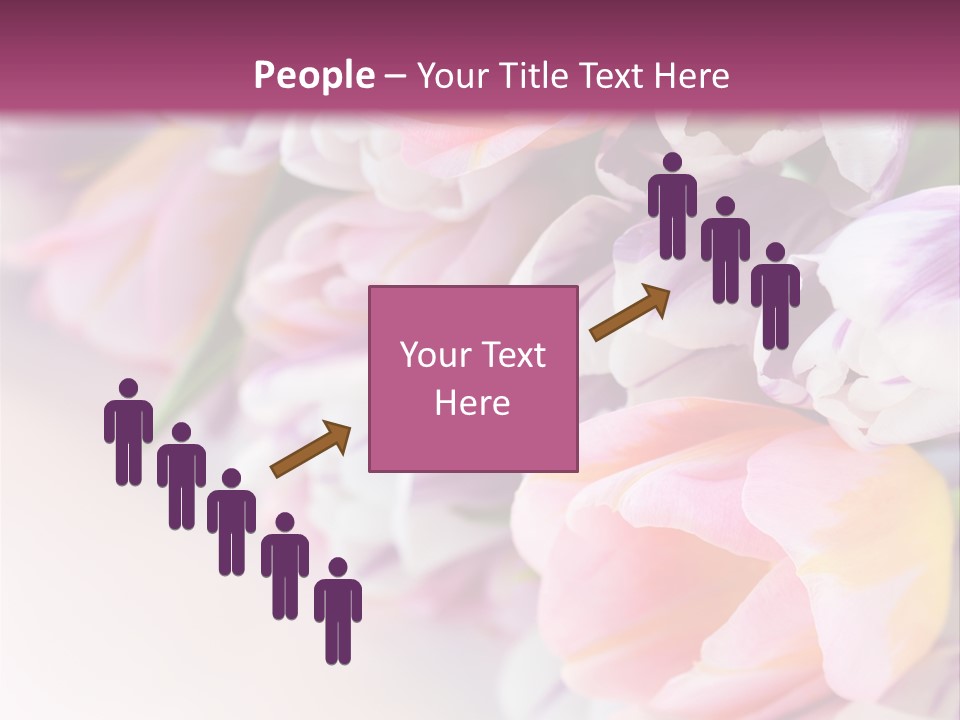 Colorful Violet Decor PowerPoint Template
