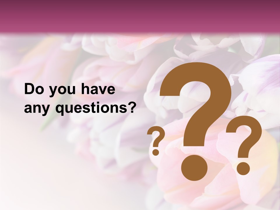 Colorful Violet Decor PowerPoint Template