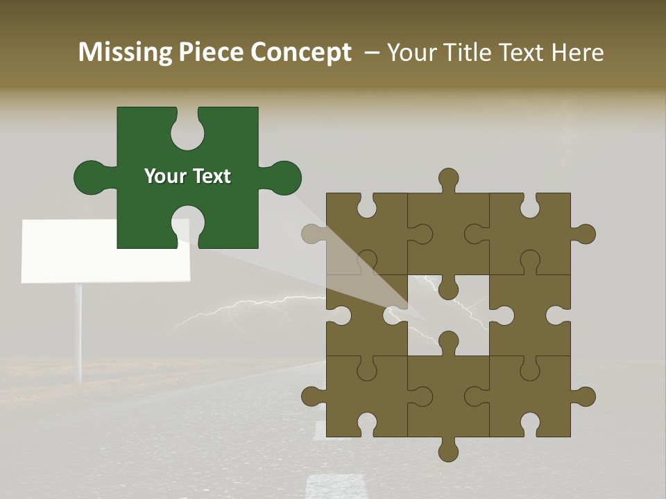 Row Passage Wheat PowerPoint Template