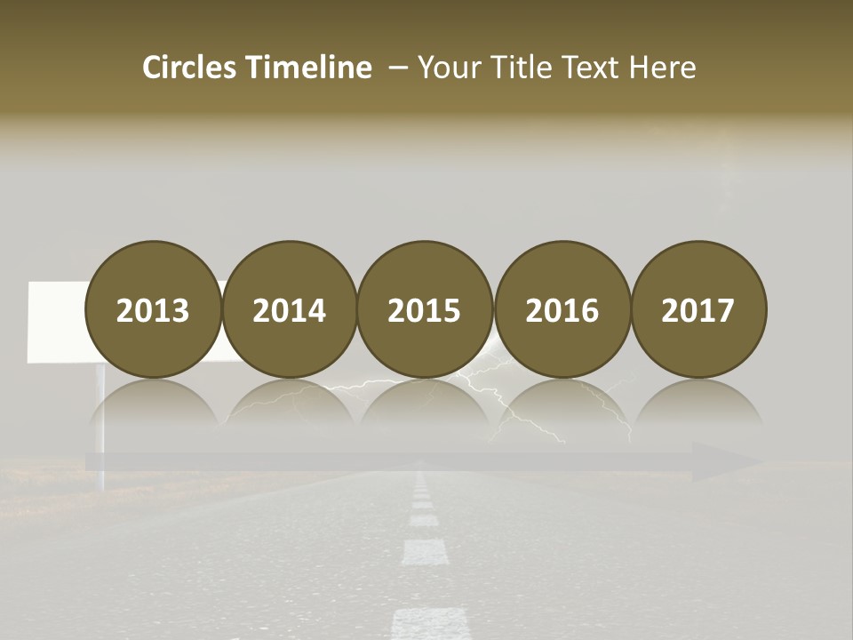 Row Passage Wheat PowerPoint Template