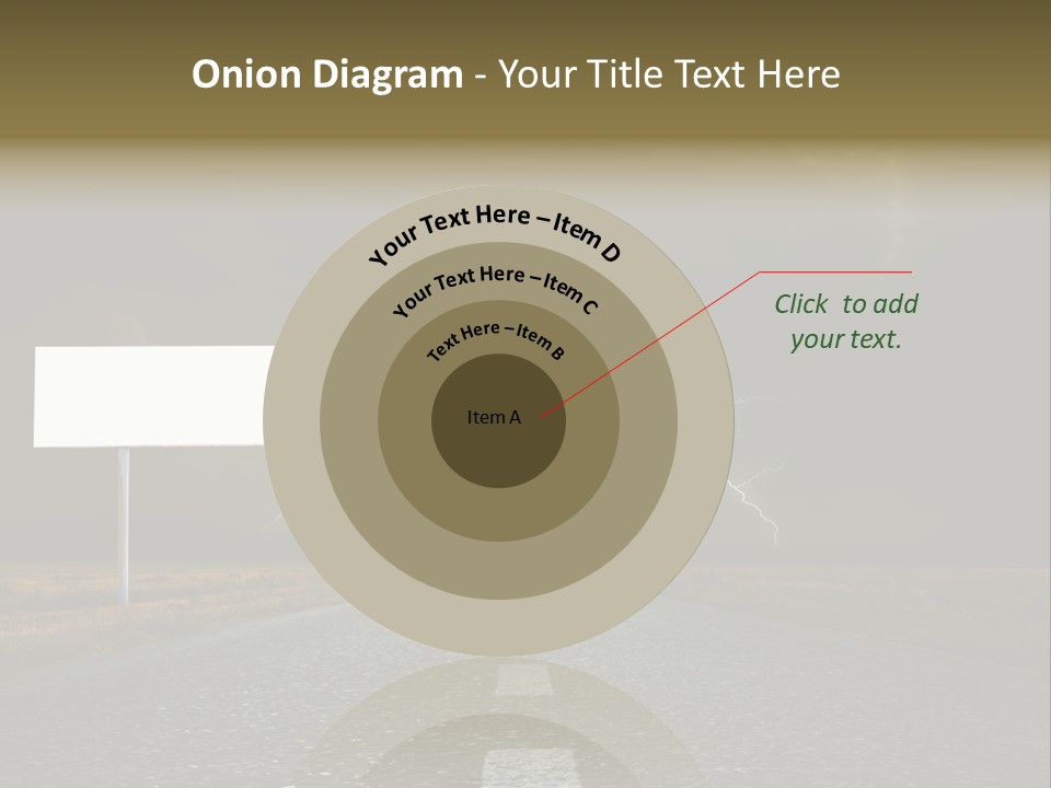 Row Passage Wheat PowerPoint Template