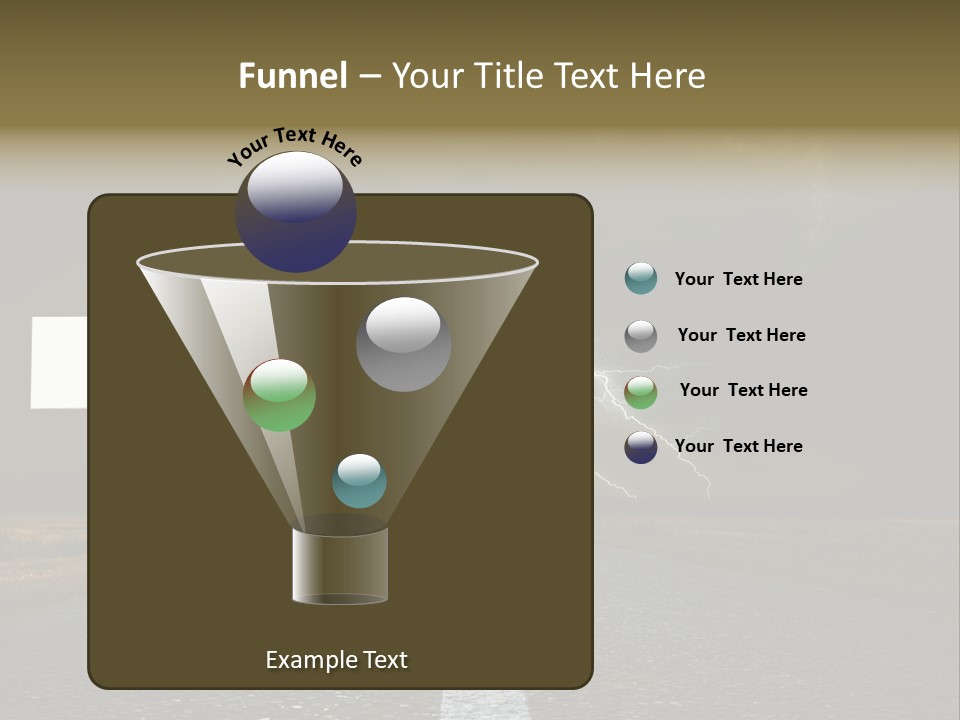 Row Passage Wheat PowerPoint Template