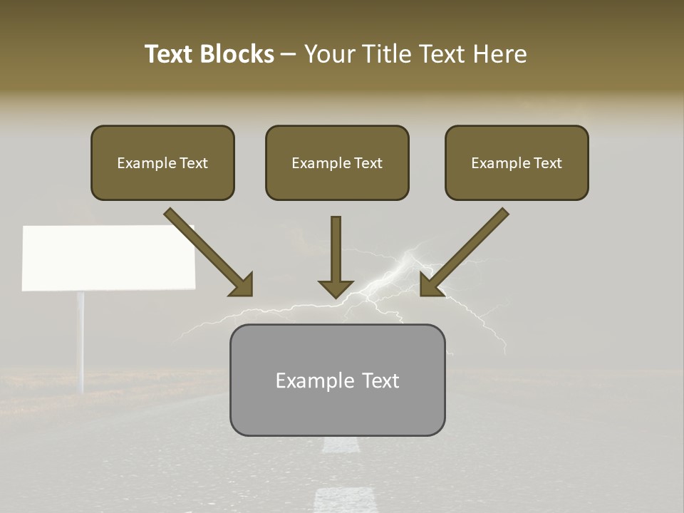 Row Passage Wheat PowerPoint Template
