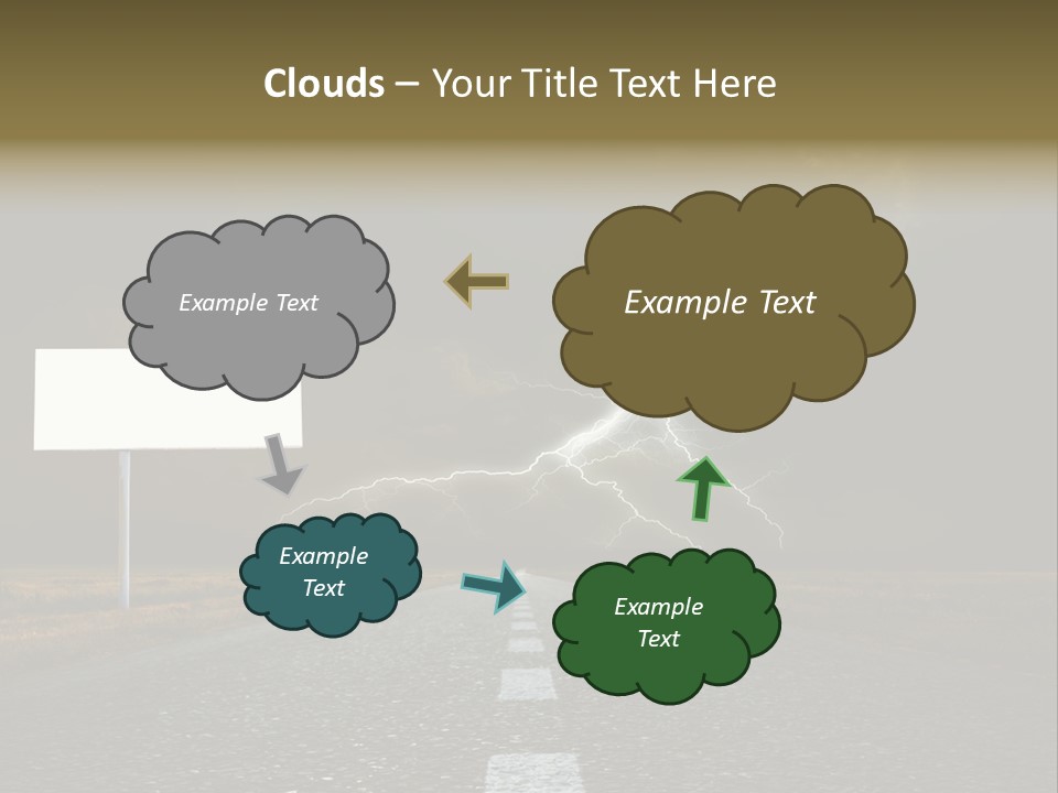 Row Passage Wheat PowerPoint Template