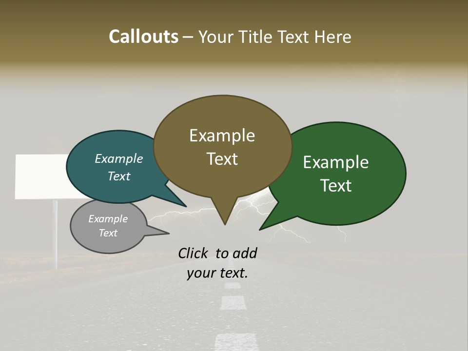 Row Passage Wheat PowerPoint Template