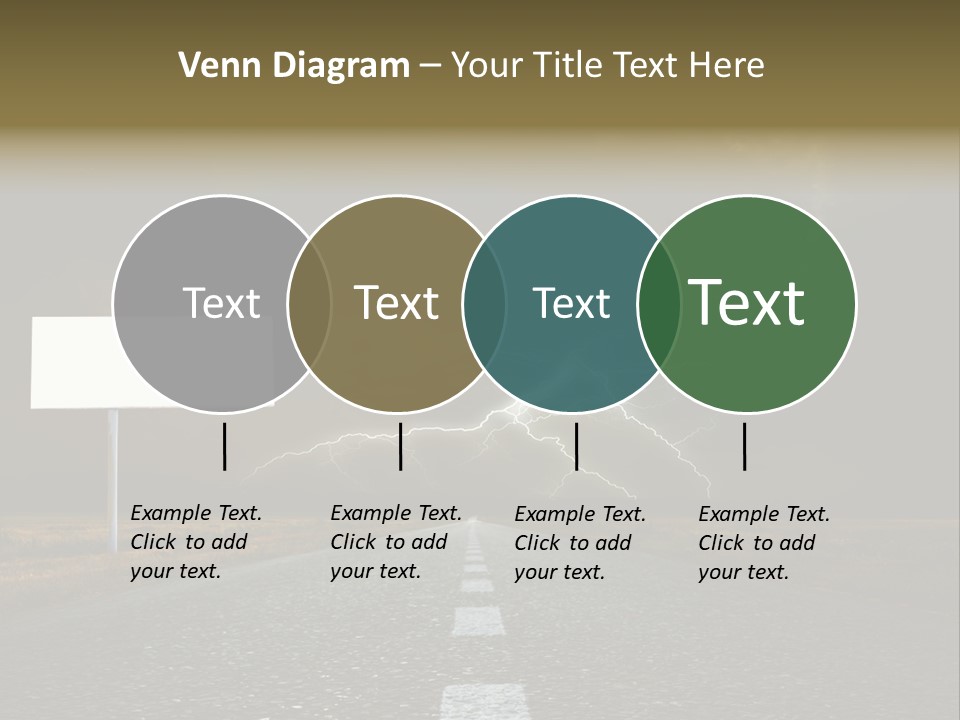Row Passage Wheat PowerPoint Template
