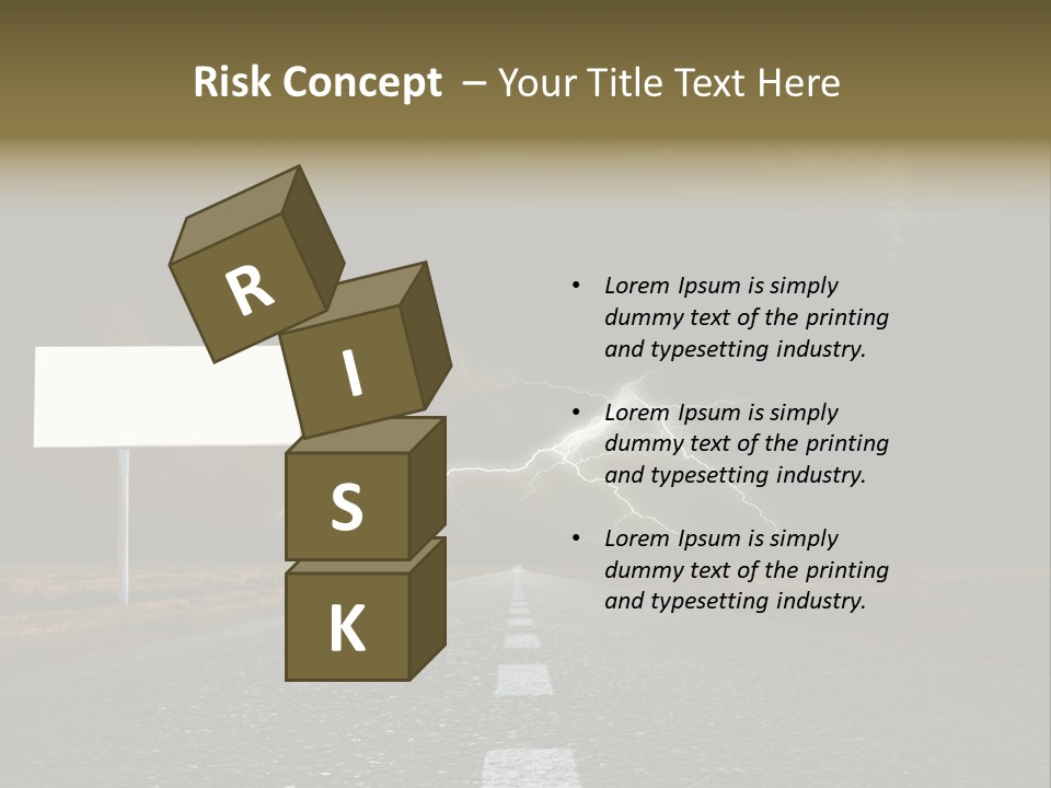 Row Passage Wheat PowerPoint Template