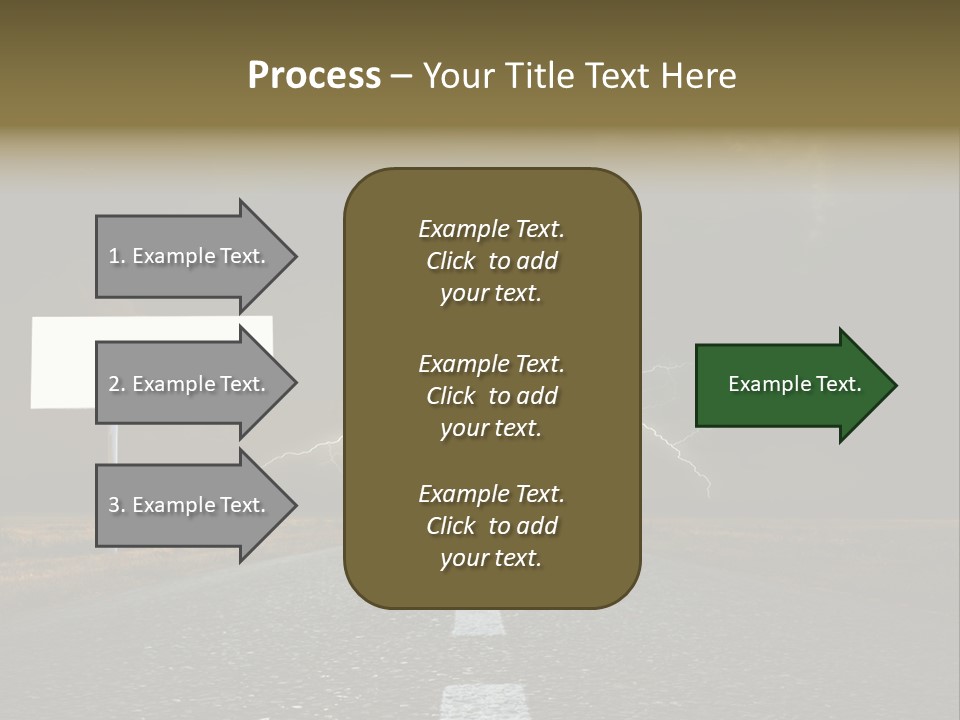 Row Passage Wheat PowerPoint Template