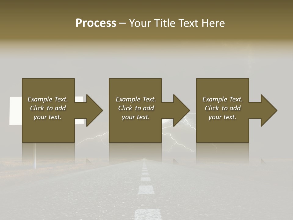 Row Passage Wheat PowerPoint Template
