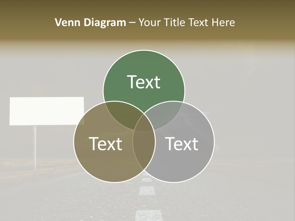 Row Passage Wheat PowerPoint Template
