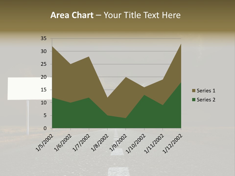 Row Passage Wheat PowerPoint Template