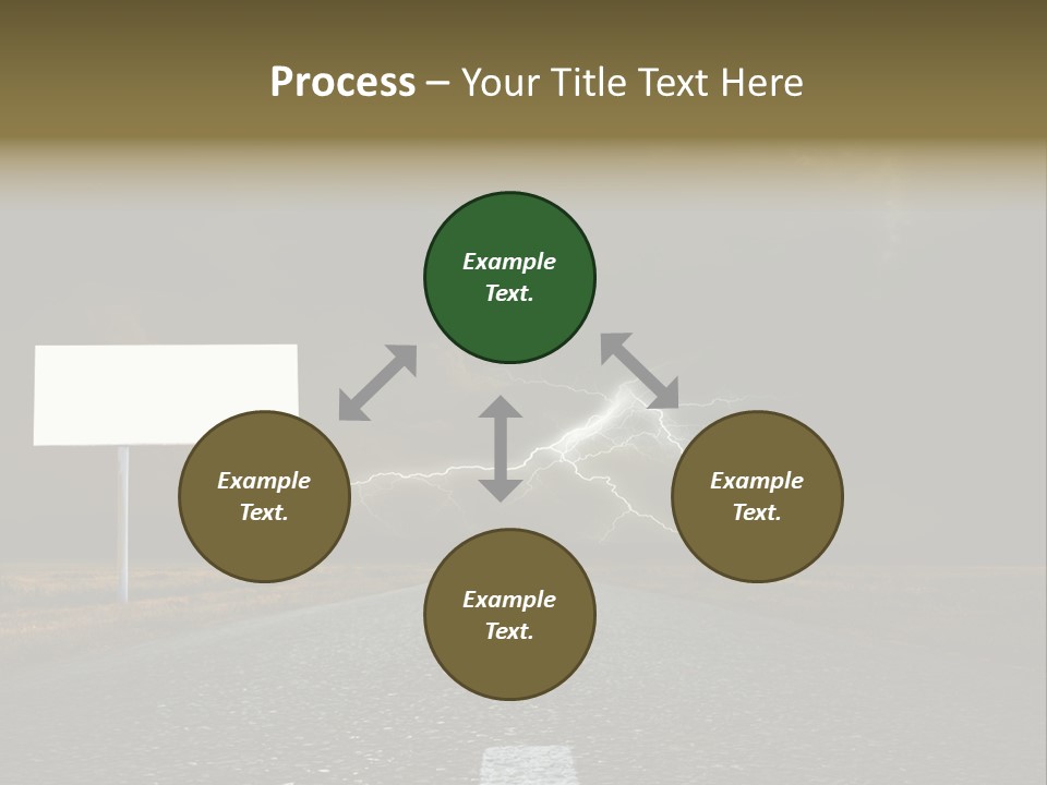 Row Passage Wheat PowerPoint Template