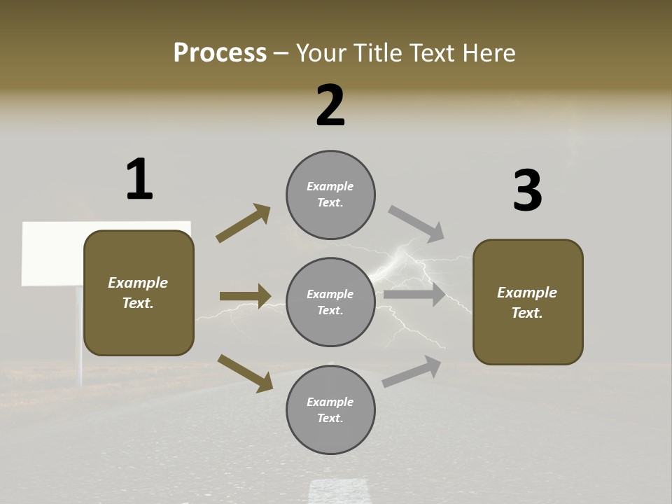 Row Passage Wheat PowerPoint Template