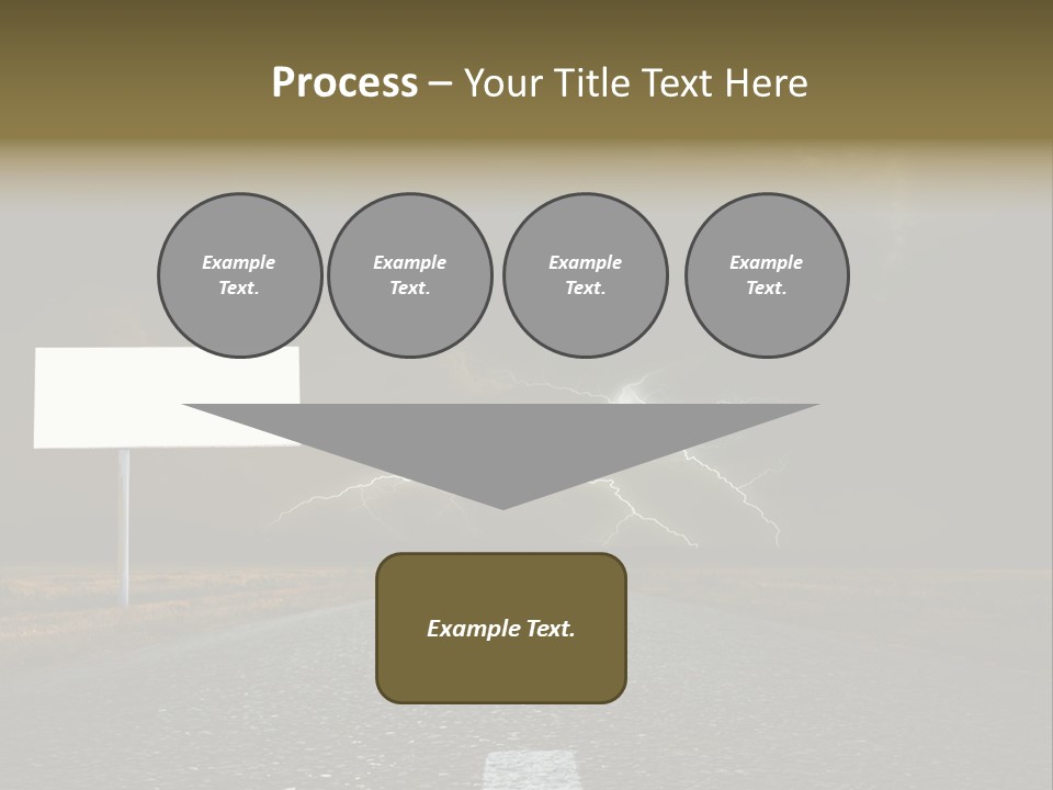Row Passage Wheat PowerPoint Template