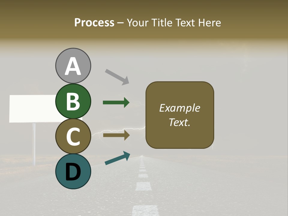 Row Passage Wheat PowerPoint Template