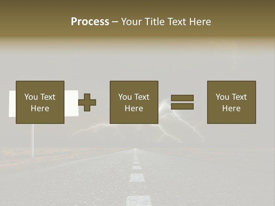Row Passage Wheat PowerPoint Template