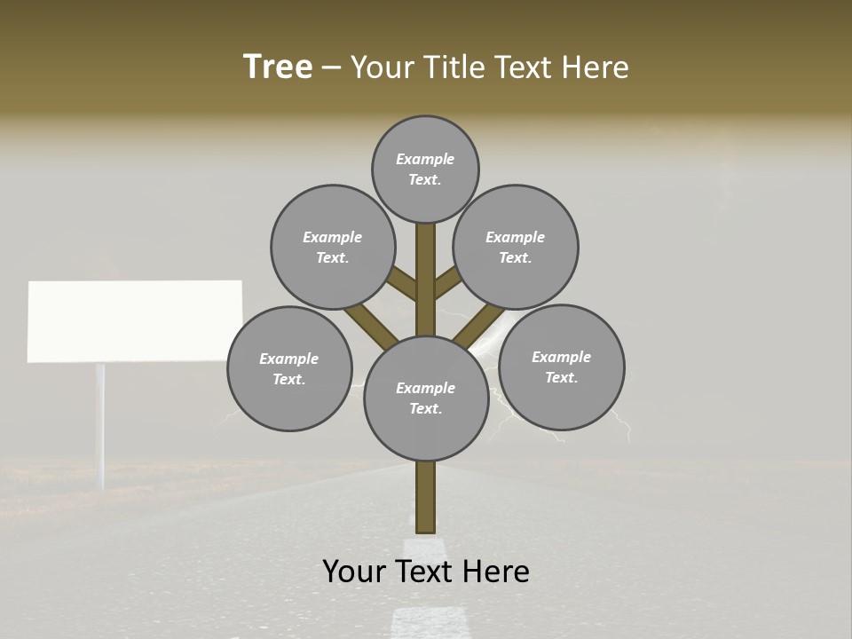 Row Passage Wheat PowerPoint Template