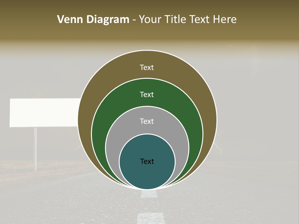 Row Passage Wheat PowerPoint Template