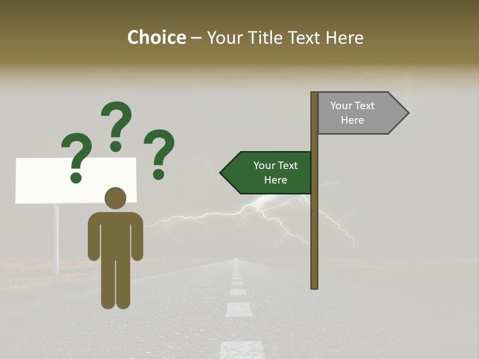 Row Passage Wheat PowerPoint Template