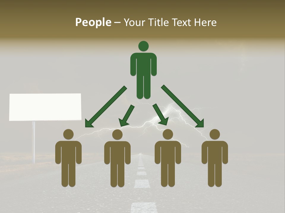 Row Passage Wheat PowerPoint Template